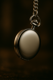 Montre à Gousset "L'Essentiel" - Argent Poli & Mouvement Quartz