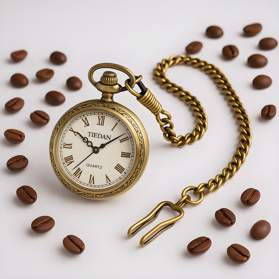 Montre à Gousset "Le Savant" - Finition Bronze Antique